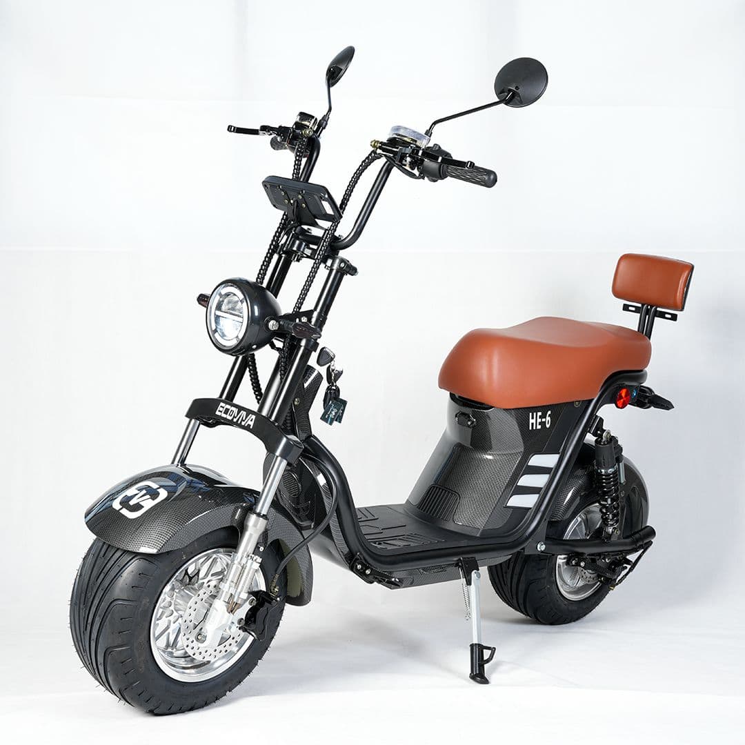 Scooter HE-6 preta